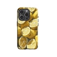 thumbnail image 1 of Lemon citrus fruit watercolor phone case, vibrant juicy summer art, 17 16 15 14 13 12 11 Pro Max, 1 of 2