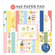 Carta Bela Double-Sided Paper Pad 6"X6"-Lemonade