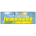thumbnail image 1 of Lemonade Banner 24" X 72" Heavy Duty 13 Oz Vinyl Banners with Grommets Single Sided, 1 of 4