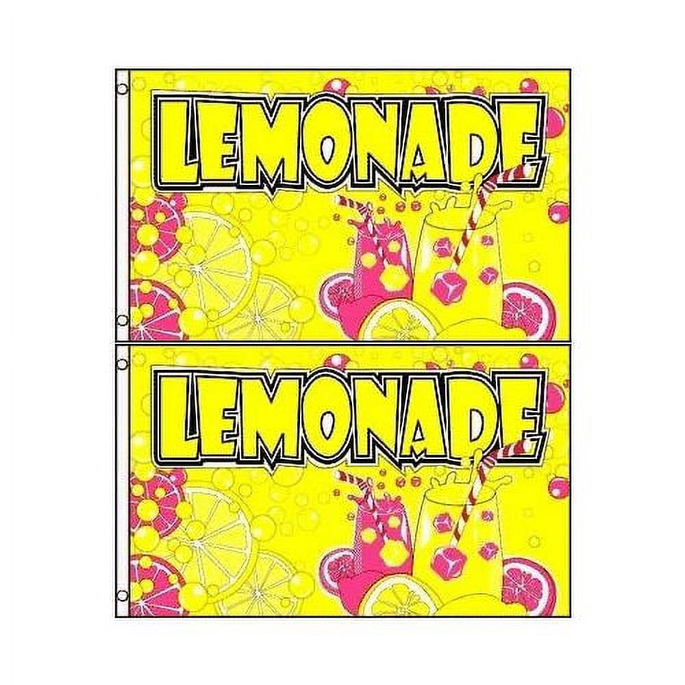 Lemonade Banner Flag (Pack Of 2) - Walmart.com