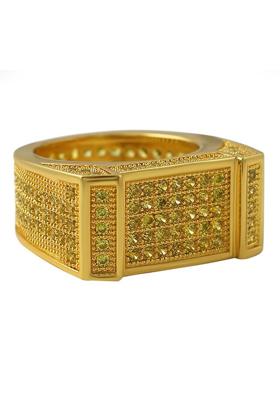 Lemonade Bar CZ Bling Bling Ring (9)