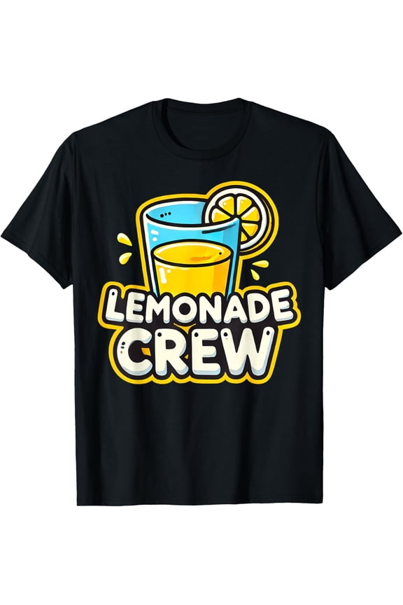 Lemonade Crew Cute Summer Lemon Stand Kids Girls Boys T-Shirt