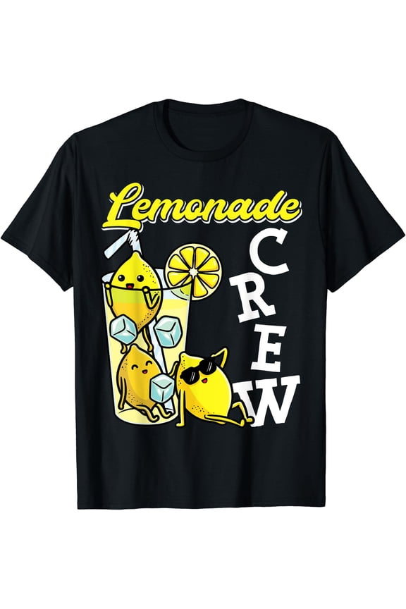 Lemonade Crew Kids Lemonade Squad Lemon Lover T-Shirt
