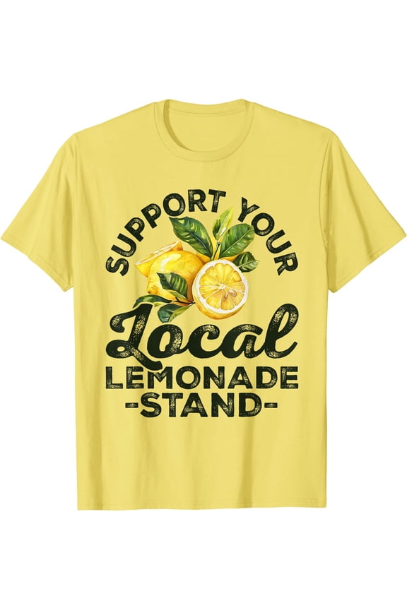 Lemonade Crew Mom Support Your Local Lemonade Stand Lemon T-Shirt, Unisex T-Shirt