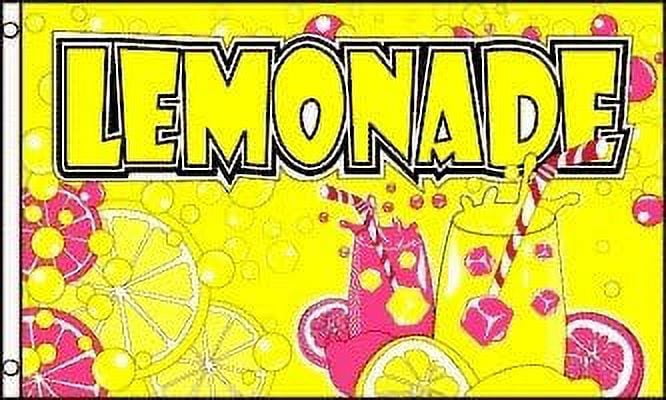 Lemonade Flag Banner Sign - Walmart.com