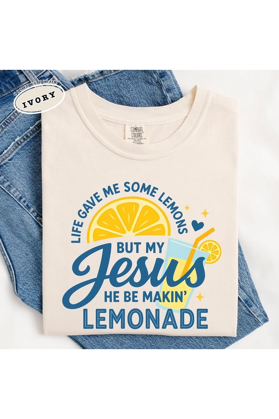 Lemonade Jesus Tee Christian Faith Apparel