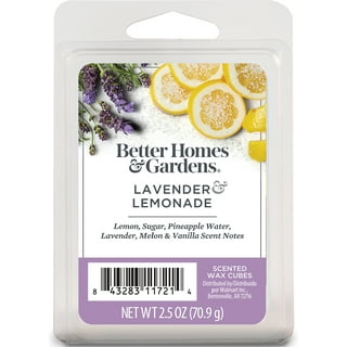  Better Homes and Gardens Scented Wax Cubes 2.5oz 2-Pack (French  Lilac Flowers) : Home & Kitchen