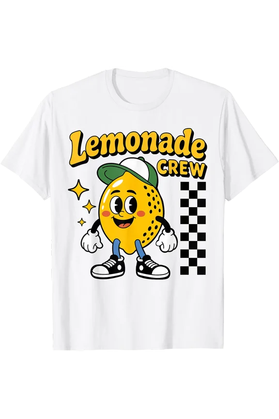 Lemonade Lemon Stand Lemonade Crew Kids Lemonade Squad T-Shirt