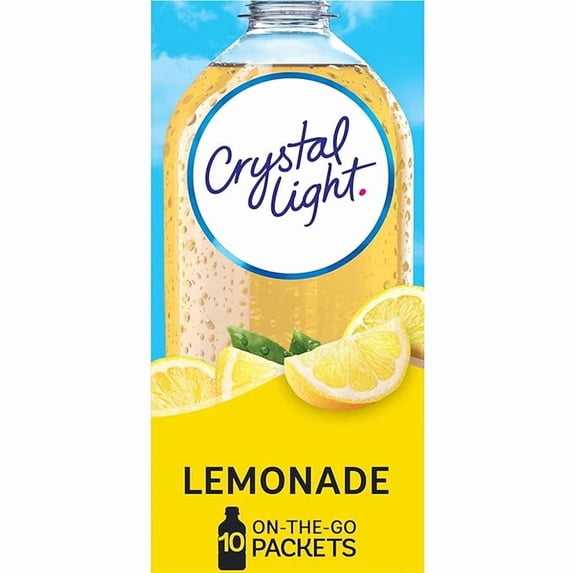 Lemonade Naturally Flavored Powdered Drink Mix, 10 ct On-the-Go-Packets Pack of 1