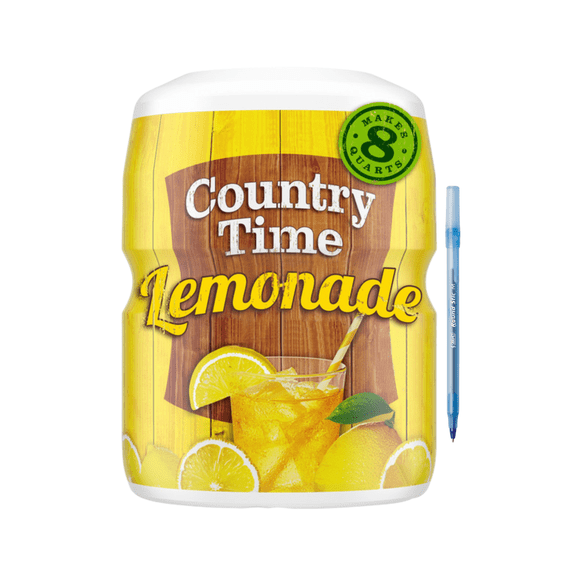 Lemonade Naturally Flavored Powdered Drink Mix 19 oz