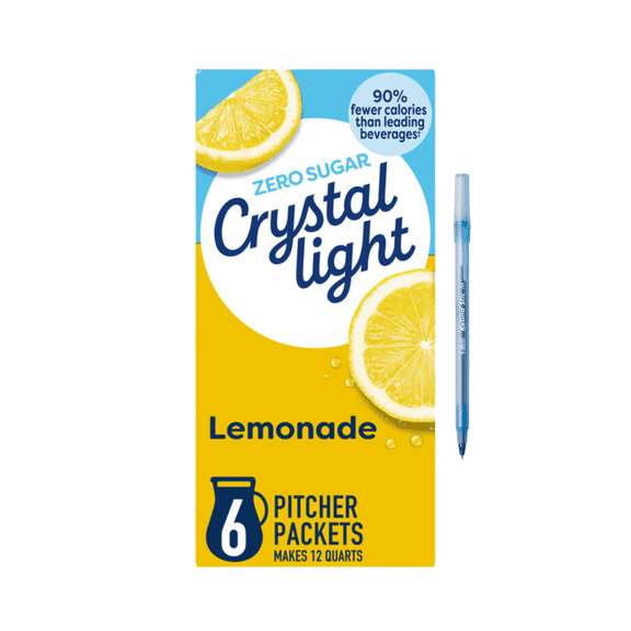 Lemonade Naturally Flavored Powdered Drink Mix 6 ct