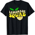 thumbnail image 1 of Lemonade Squad Funny For Stand Boss Lemon Juice Summer T-ShirtMen's and women's pure cotton short-sleeved shirts, 1 of 6