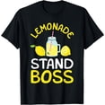 thumbnail image 1 of Lemonade Stand Boss Lemon Juice Gift T-Shirt, 1 of 4