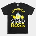 Lemonade Stand Boss Lemon Juice Shirt