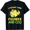 thumbnail image 1 of Lemonade Stand Founder And CEO Lemon Juice Boss T-Shirt, 1 of 4
