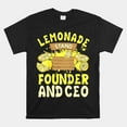 Lemonade Stand Founder And Ceo Lemon Juice Citrus Drink Shirt