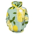thumbnail image 1 of Lemonade Summer Drink 3D Print Hoodie Men Women Autumn Thin Pullover Sweatshirt Vintage Streetwear Tops, 1 of 6