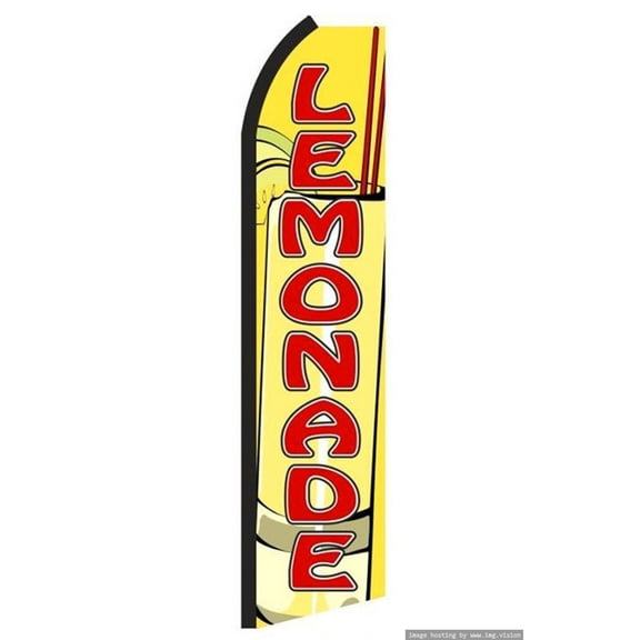 Lemonade Swooper flag Without Pole Advertisement /Business Flags | Feather Flag |
