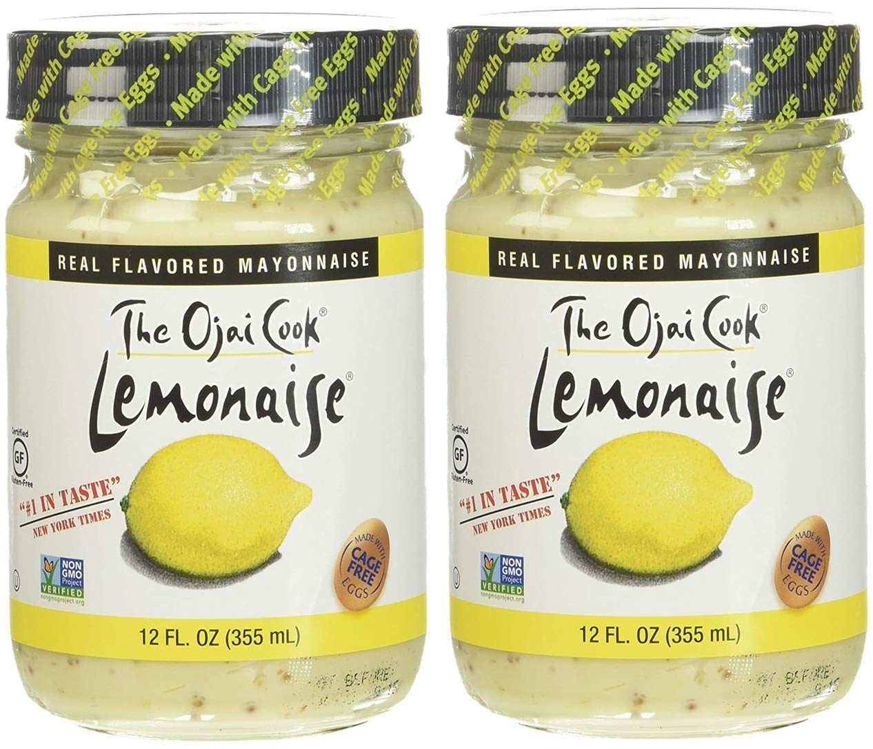 Lemonaise Zesty Citrus Real Mayonnaise, 2- Pack 12 oz. Jars - Walmart.com