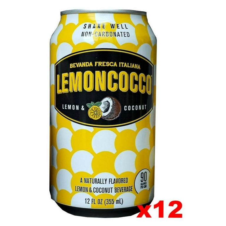 Lemoncocco Bevanda Fresca Italiana CASE (12 x 12 oz) Cans