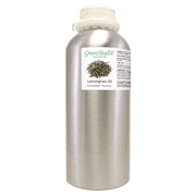 GreenHealth 100% Pure Lemongrass Essential Oil 32 fl oz 946 ml Aluminum Bottle with Plug Cap