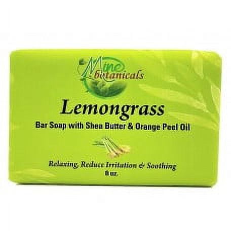 Lemongrass Bar Soap with shea butter & orange peel oil
