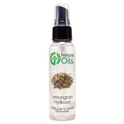 GreenHealth Lemongrass Floral Water 2 oz Plastic Bottle with Black Sprayer