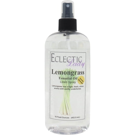 Lemongrass Linen Spray (Double Strength), 16 ounces