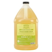 Lemongrass Organic Liquid Castile Hand Soap 1 Gallon Refill Adams Handmade Soap