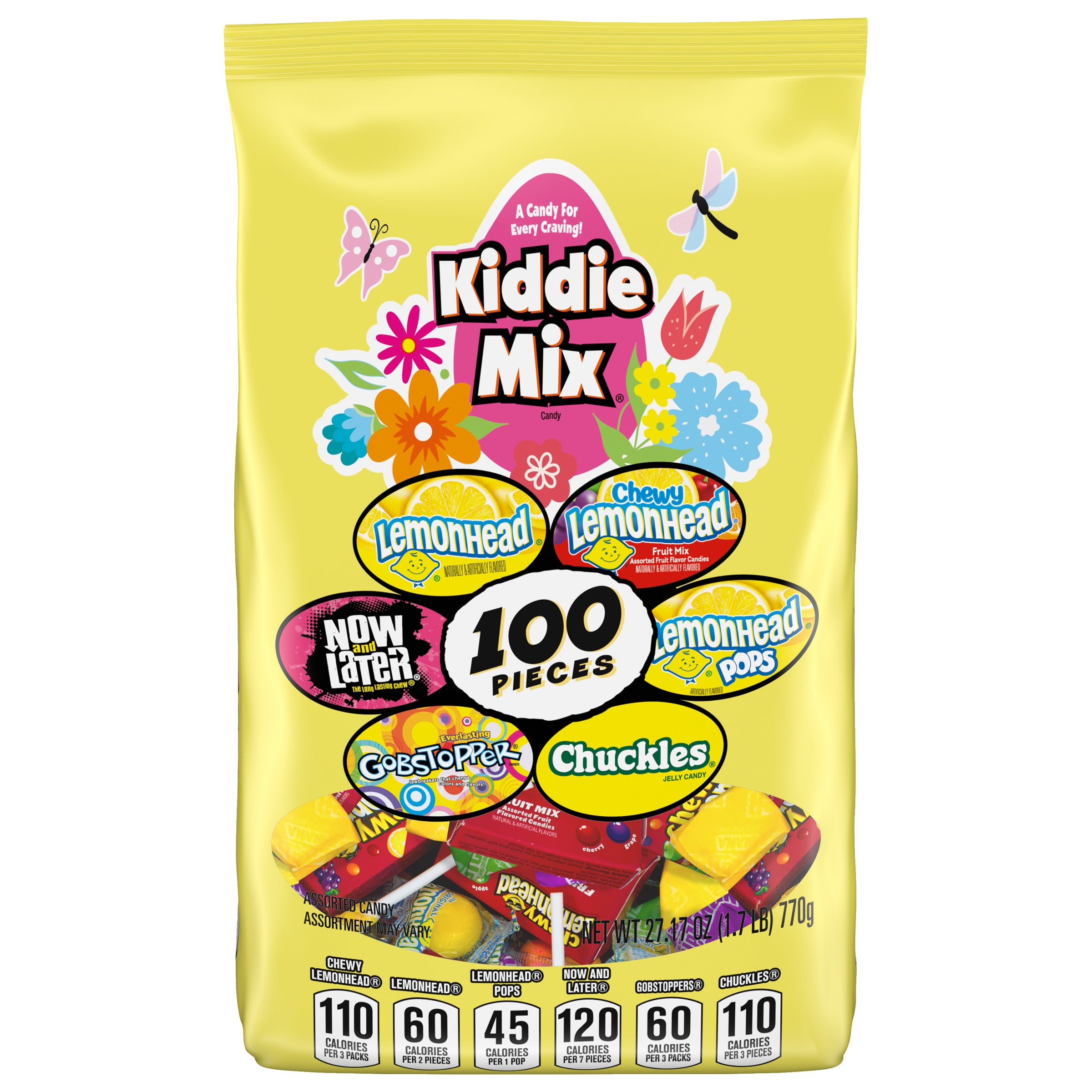 ◯candy Lemonhead Easter Kiddie Mix 100 Count, 27.17 Ounce Mixed Bag