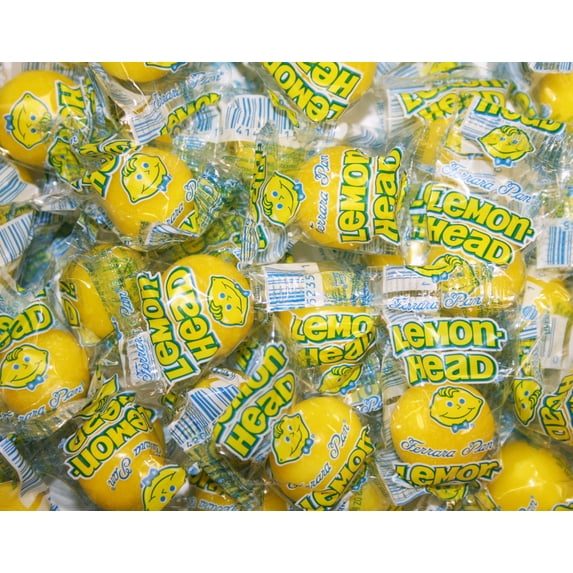 Lemonhead Hard Candy 3.75 Pound Bulk Candy Bag