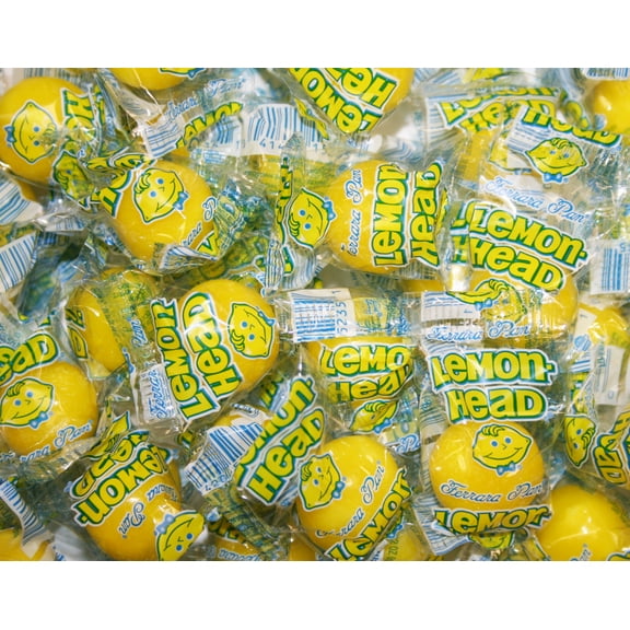 Lemonhead Hard Candy 3.75 Pound Bulk Candy Bag