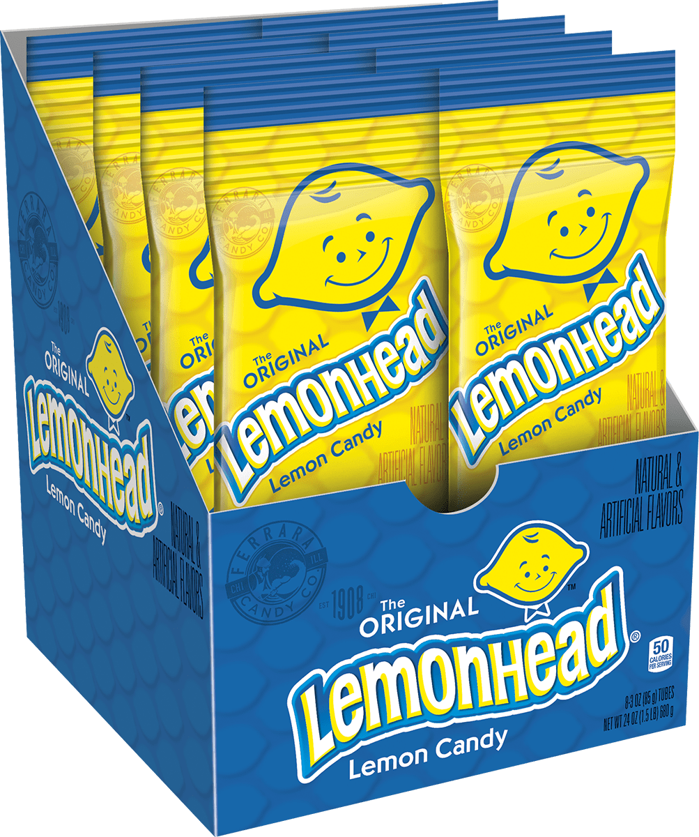 Lemonhead Hard Candy, 3 Oz., 8 Count