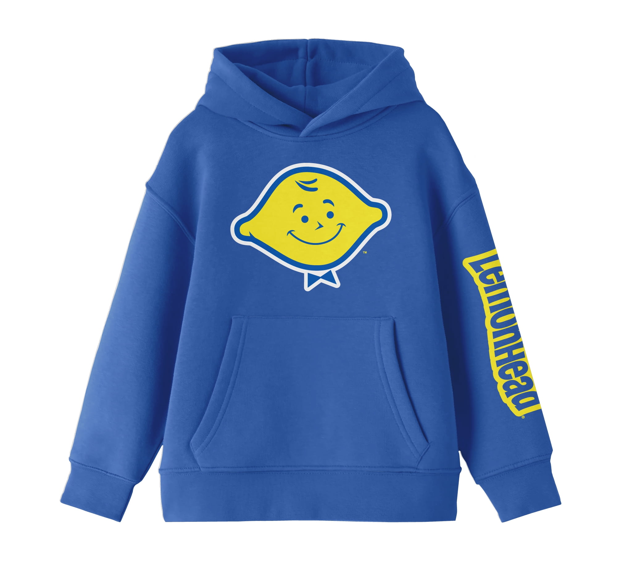 Royal blue online and yellow hoodie