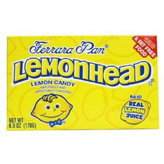 Lemonhead Lemon Candy - 6oz (Pack of 2)
