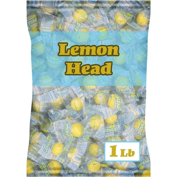 Lemonheads Candy - Individually Wrapped - 1 Pound Bag