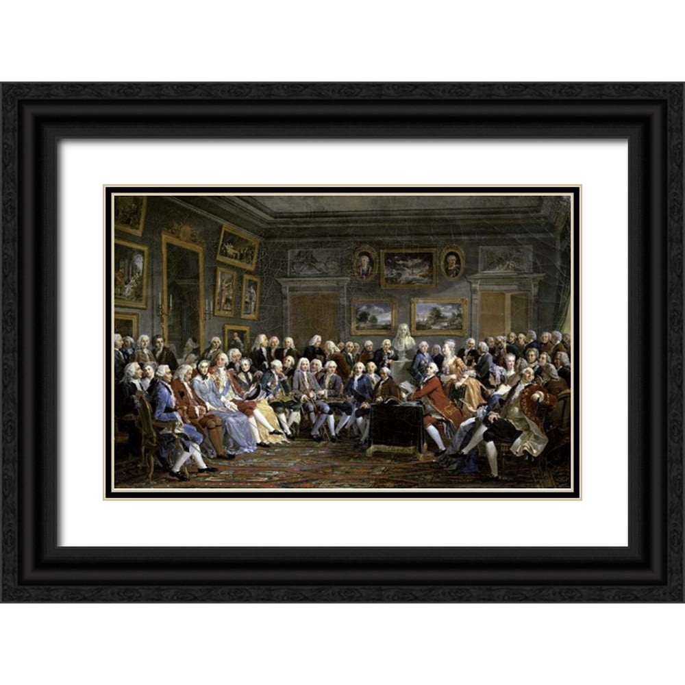Lemonnier, Anicet Charles Gabriel 32x22 Gold Ornate Wood Framed