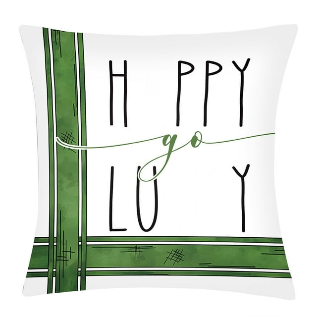 Lemononstore Throw Pillow Covers Pillow Cover St. Day Four Piece Set
