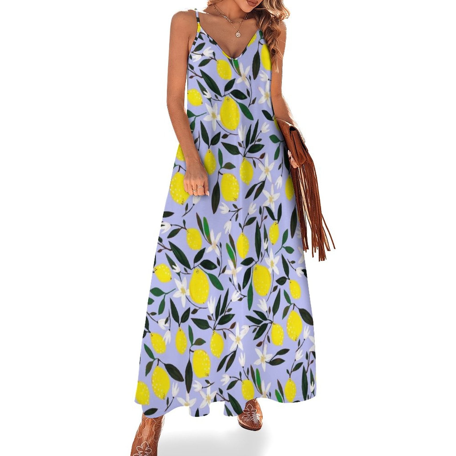 blue cheese dressing carnivore diet Women's Sweet Citrus Charm White Multi Lemon Print Cotton Peplum Top Shirt | Color: Yellow | Size: S main image 1