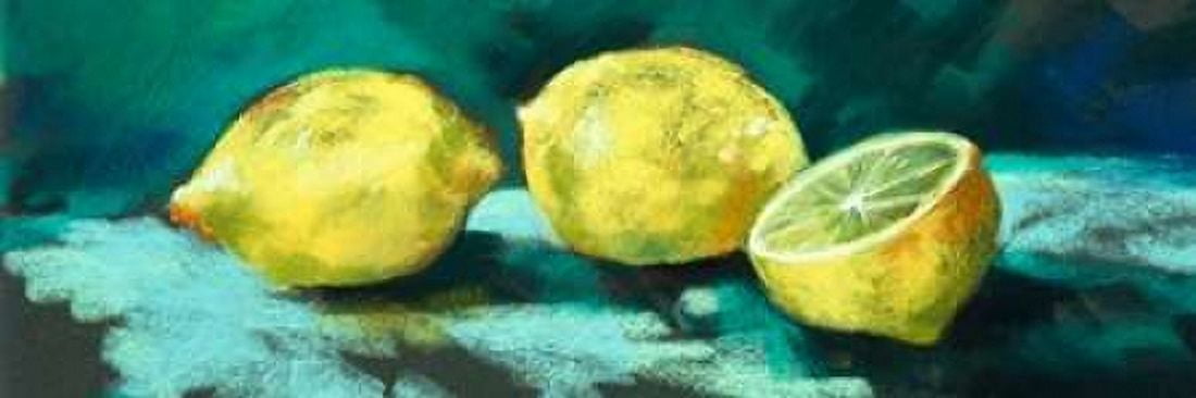 Lemons Canvas Art - Nel Whatmore (8 x 24)