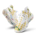 thumbnail image 1 of Lemons And Leaves on A Yellow And White Background Walking Shoes for Men Woman Lightweight Tennis Fashion Elastic Sports Shoes Cushion Basketball Shoes, 1 of 7