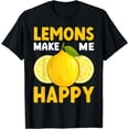 thumbnail image 1 of Lemons Make Me Happy I Lemon T-Shirt, 1 of 4