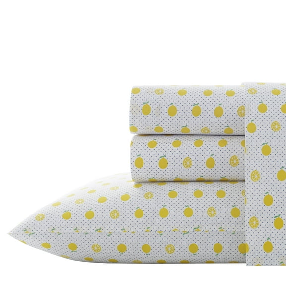 Lemons Yellow Sheet Set, Twin