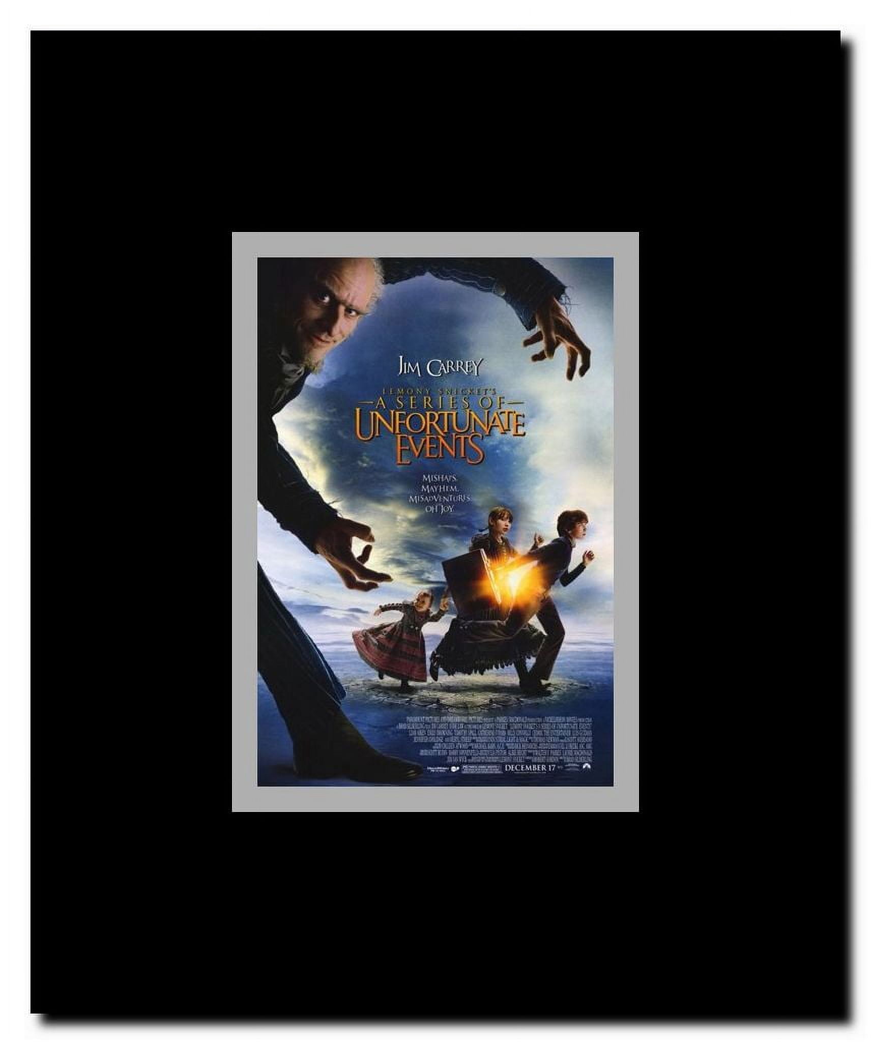 Lemony Snicket's a Series of Unfortunate Framed Movie Poster