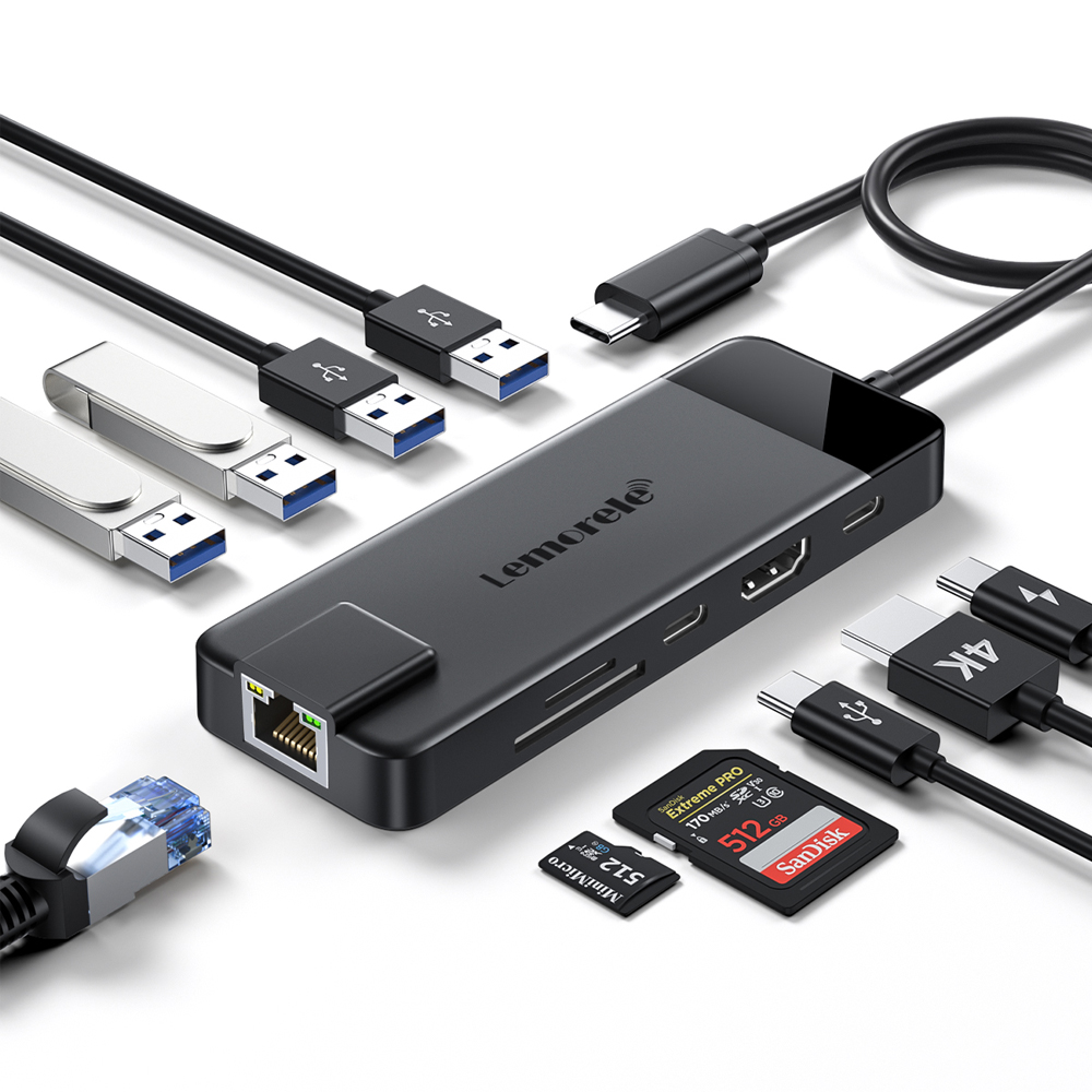 USB C to HDMI Adapter, HDMI 4K Output USB 3.0 Port and USBC Charging