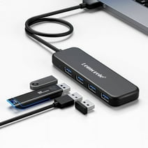 Lemorele 4-in-1 USB A Hub 4 USB A 3.0 Ports Extended Cable Hub