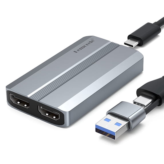 Lemorele 4K HDMI Capture Card, Video Game Capture Card for Streaming,4K@30Hz HDMI Loop-Out,Plug & Play for Switch/PS5/PS4/Xbox/Steam Deck/OBS/Twitch/YouTube/TikTok