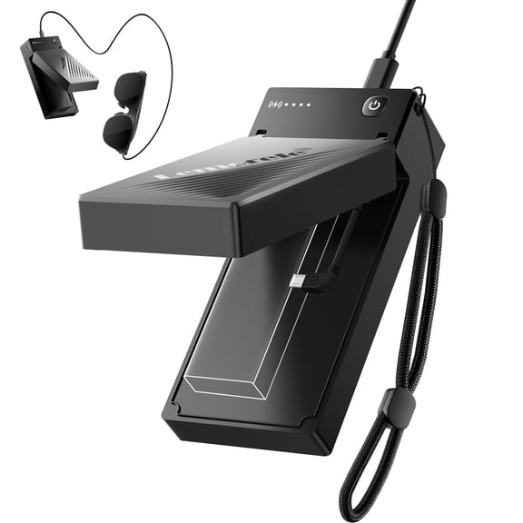 Lemorele Fire TV Stick Adapter for AR Glasses, HDMI Converter With 4K 60Hz Output, Built-In 5000mAh Battery, for Type-C DP Video Display Devices, AR Glasses, Monitors,Portable Screen