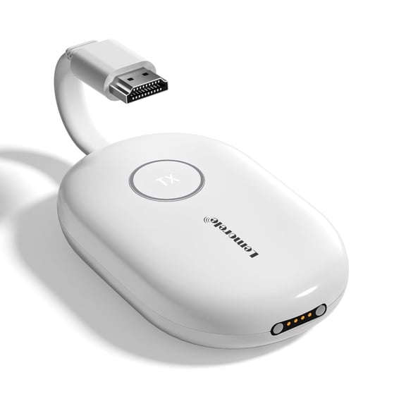 Lemorele G500-TX Wireless HDMI Transmitter,164FT 1080P 60Hz Wireless HDMI Transmission , up to 8 Transmitters, for Meeting Room, Classroom, Home Office Projection,Only Transmitter