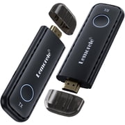 Lemorele Wireless HDMI Transmitter and Receiver, Plug & Play Portable Wireless HDMI, 1080P 164Ft Wireless HDMI Extender for Laptop/Pc/Tv Box/Camera/Projector